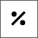 percentage split icon