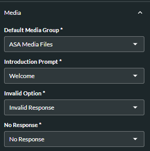 Select the Menu Prompts