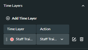 Add Time Layer button