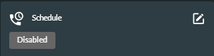 Example of a disabled feature