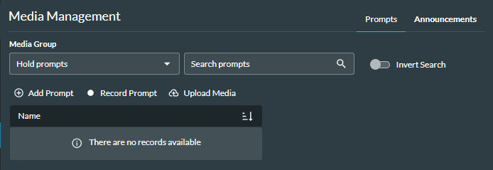 Prompts Display