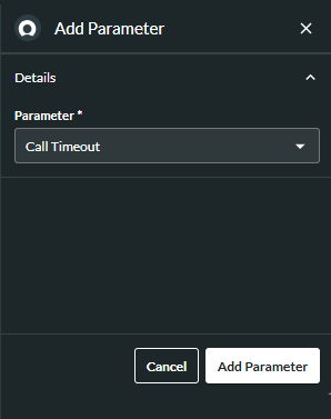 Add a requested parameter
